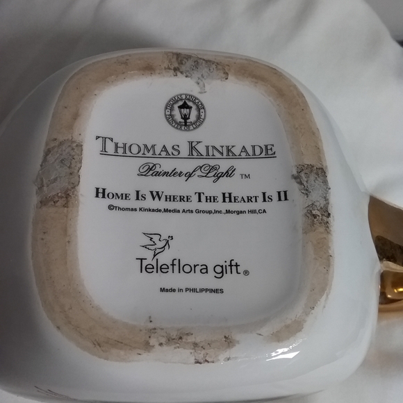 Thomas Kinkade Home is where the heart is II Vintage Tea Pot - Picture 6 of 10